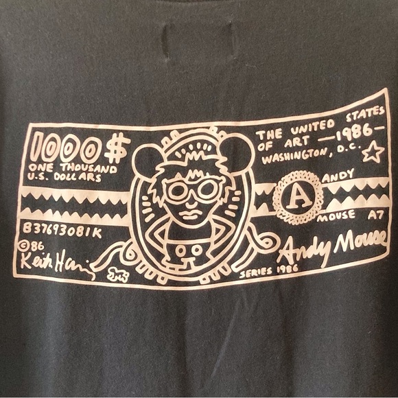 Keith Haring x Shoe Palace Collab Tee | M | Artwear Collectible | graphic tee - Picture 9 of 9